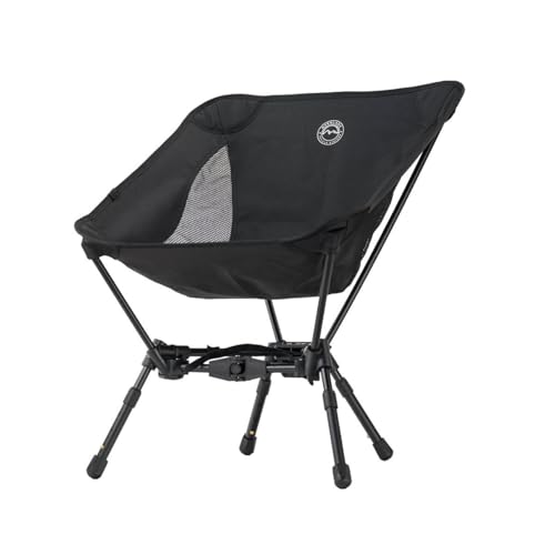 Overland Vehicle Systems Compact Camping Chair – Lightweight Folding Camp Chair with Collapsible Aluminum Frame