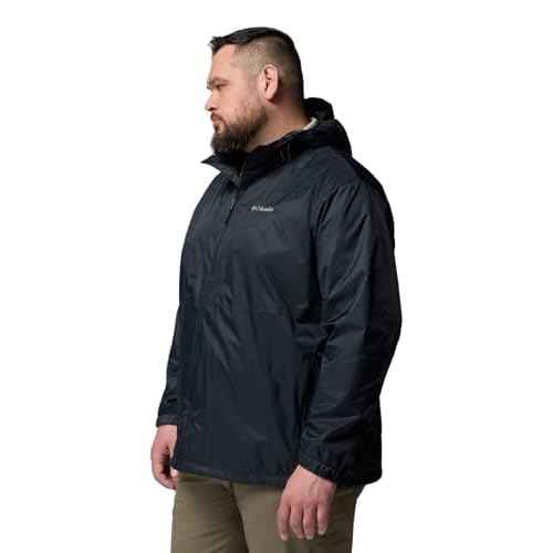 Columbia Mens Glenbrook Bend Rain Jacket