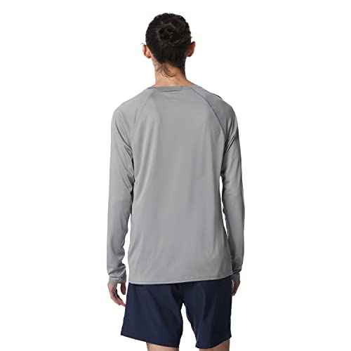 Speedo Men's UV Swim Shirt Easy Long Sleeve Regular Fit