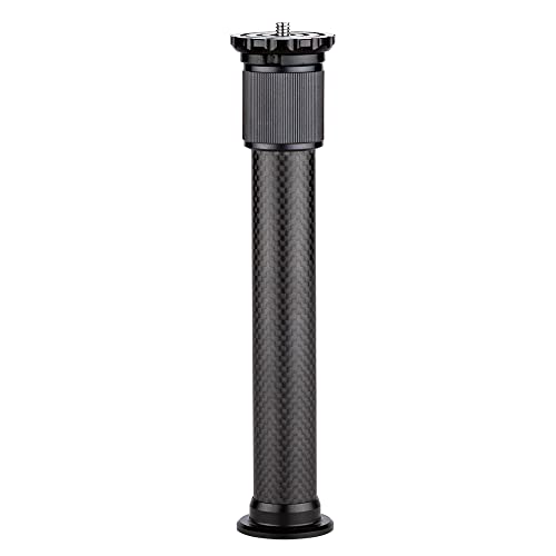 Carbon Fiber Tripod Extension Two-Section Rod Central Column Extender Tube for Photo Studio Monopod DSLR Camera Microphone...