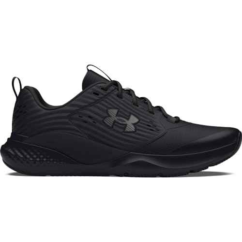 Under Armour Men's Charged Commit Trainer 4, (005) Black/Ultimate Black/Castlerock, 7, US