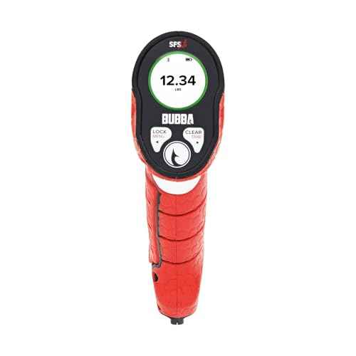 Bubba Smart Fish Scale LITE, Tournament Fishing Tool with Bluetooth App Compatability, LED Screen, 60lb Limit