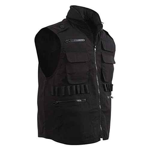 Rothco Ranger Vest (US, Alpha, 3X-Large, Regular, Regular, Black)