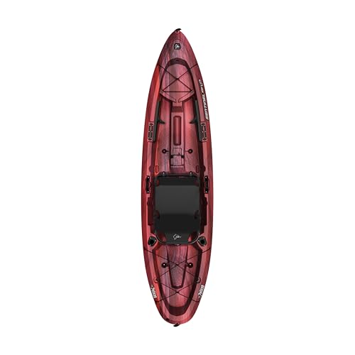 Pelican Sentinel 100XP - Angler Sit on top Fishing Kayak - Lightweight - Ergocast XP™ Seating System - 10 ft