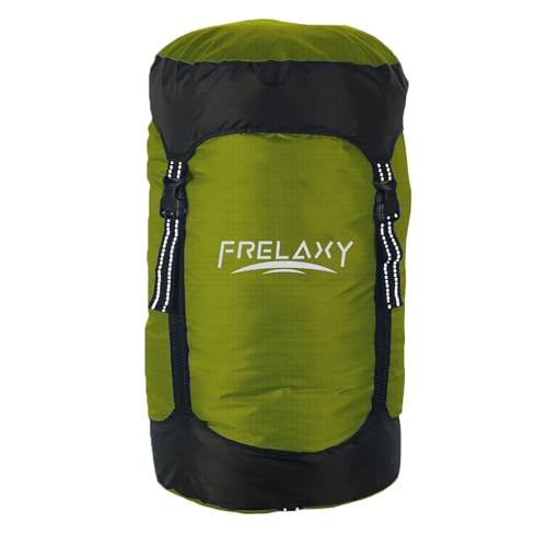 Frelaxy Compression Sack, 40% More Storage! 11L/18L/30L/45L/52L Compression Stuff Sack, Water-Resistant & Ultralight Sleep...