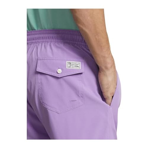 POLO RALPH LAUREN Men's Solid Traveler Swim Shorts