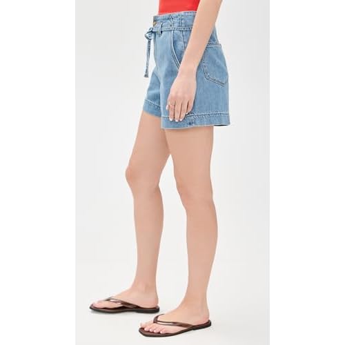 PAIGE Women's Anessa Shorts with Waist Tie