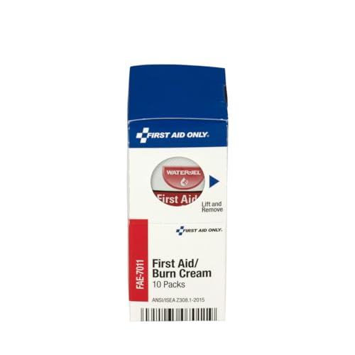 First Aid Only FAE-7011 SmartCompliance Refill Burn Cream Packets, 10 Count- Pack of 2