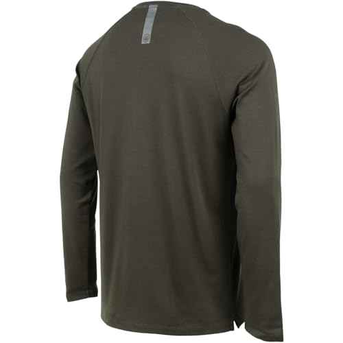 Beretta Men's Scout Performance Relaxed Fit Thermal Long Sleeve Henley Shirt