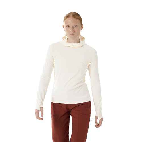 Arc'teryx Taema Thermal Hoody Women's | Multisport First-Layer Hoody | Arctic Silk Heather, X-Large