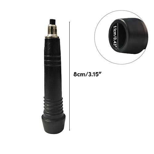 XINNIKESI Camper Accessories, 4 Pieces Carbon Steel Trekking Stick Tip Protectors Hiking Rod Tip Replacement for Hiking St...