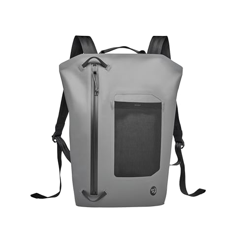 Nite Ize RunOff Waterproof 12L Backpack - IP67-Rated Backpack - Lightweight Travel Bag with TRU Zip Technology - Outdoor Gear with Attachment Points, Adjustable Shoulder Straps & Mesh Pockets