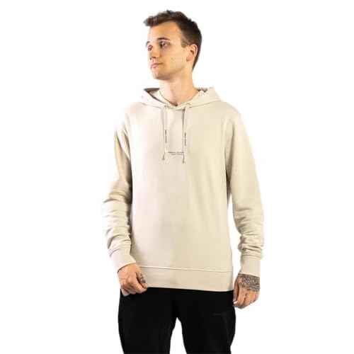 Armani Exchange mens Hooded Small Logo Sweatshirt