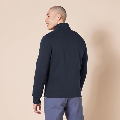 Amazon Essentials Men's Sweatshirt, Mock Neck, Fleece Zip Up
