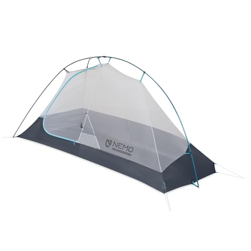 NEMO Equipment Hornet Elite OSMO Ultralight Backpacking Tent - Aluminum/Stormy Night - 1-Person