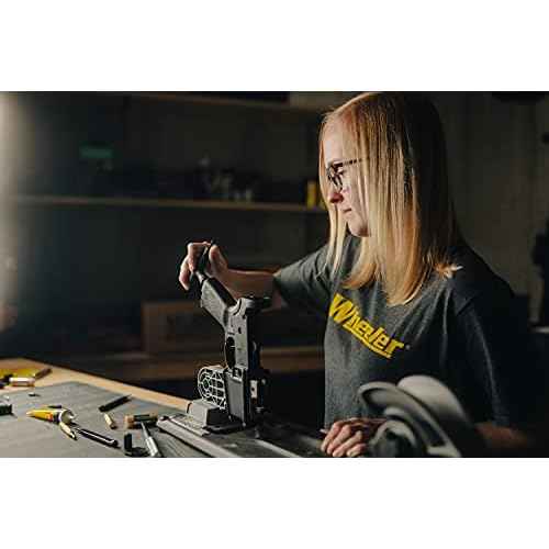 Wheeler 30 Piece SAE/Metric Hex and Torx P-Handle Set for Pistol Rifle Handgun Gunsmithing Rebuild and Maintenance, Black, Yellow, Gray
