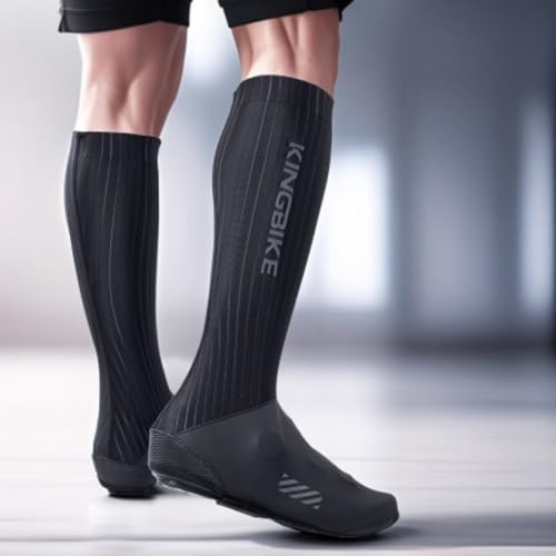 KINGBIKE Cycling Shoe Covers Overshoes Mountain/Road Bike Shoe Covers for Lock Shoes Protection Men Women
