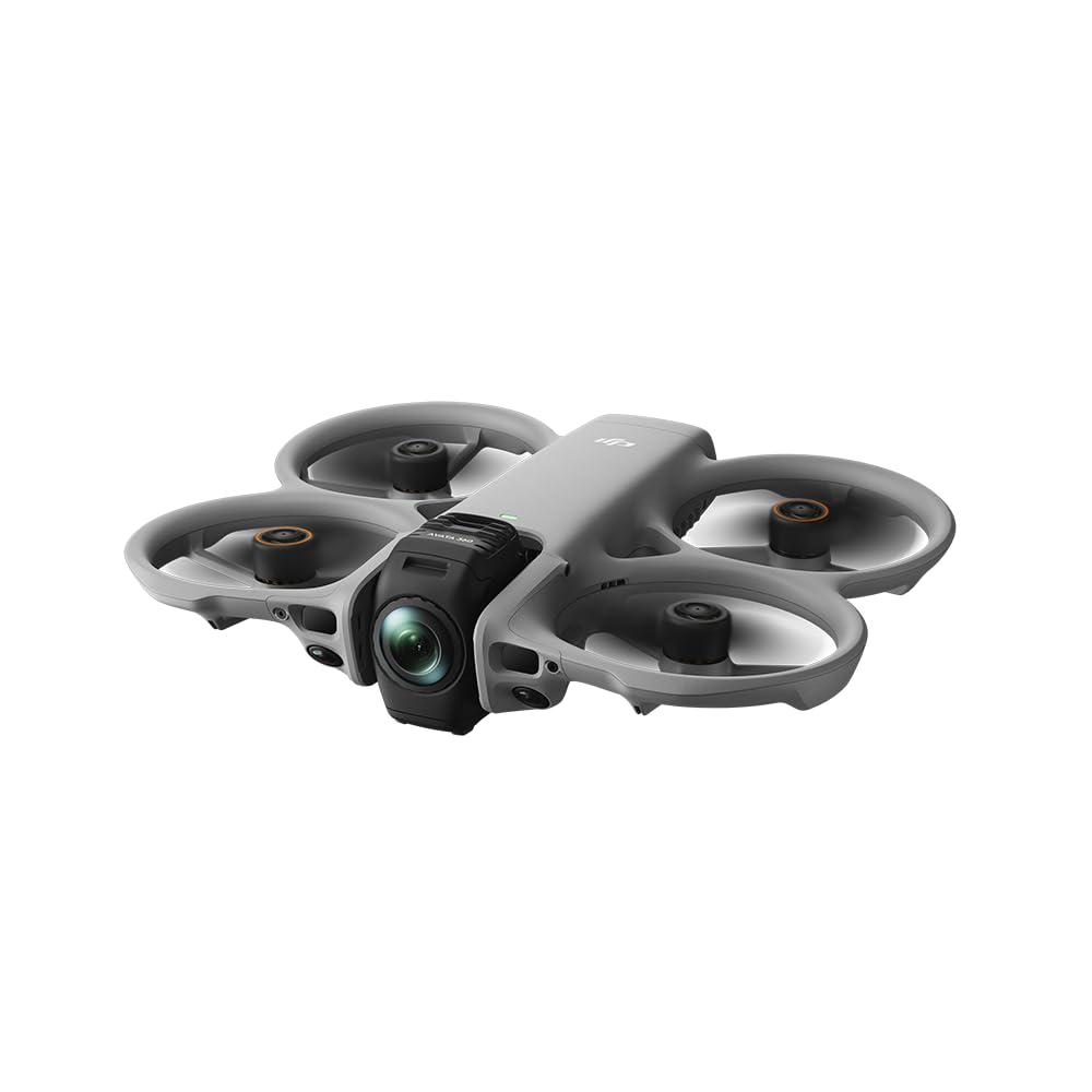 DJI Avata 360 (RC 2), 360° Drone With 1-Inch 8K 360° Imaging for FPV & Aerial Filming, 360° Camera Drone With Propeller Guard. Includes RC 2 With a Built-In Screen for Precise Control