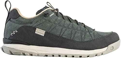 Oboz Women's Jeannette Low Casual Shoe, Black Sea, 8.5