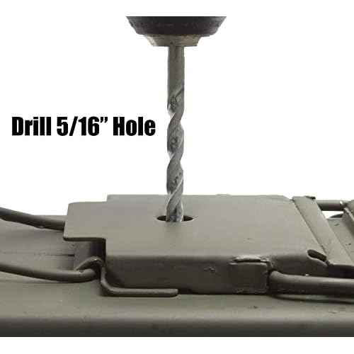 Case Club Locking Hardware Kit for Steel 50 Cal, Fat 50, 30 Cal, 20 mm, 40 mm Ammo Cans