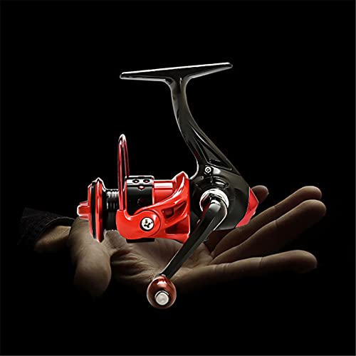 Gigicloud Full Metal Fishing Reel Small Metal Spinning Wheel Mini Compact 150 Pocket Spinning Reel for Carp Fishing Lure N...