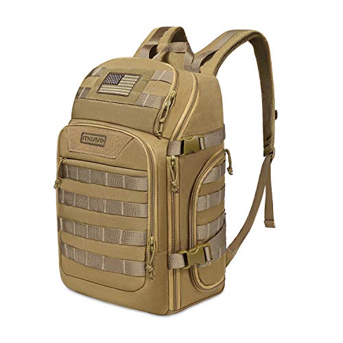 MOSISO 30L Military Tactical Backpack for Men, Army Backpack Military Daypack 3 Day Assault Pack Hiking Rucksack Bug Out B...