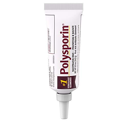 Polysporin First Aid Topical Antibiotic Skin Ointment with Bacitracin Zinc & Polymyxin B Sulfate, for Infection Protection...