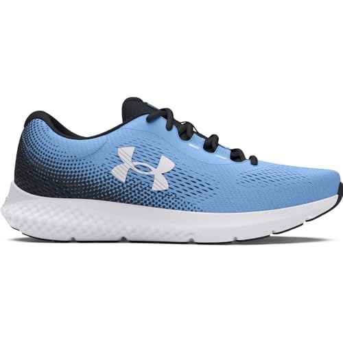 Under Armour Women's Charged Rogue 4, (401) Horizon Blue/Black/White, 6, US