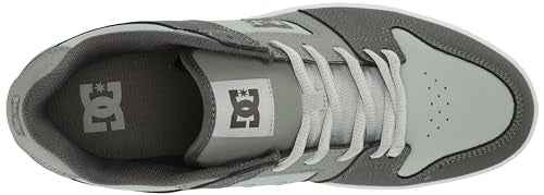 DC Men's Manteca 4 Casual Skate Shoe, Grey/Gum, 8