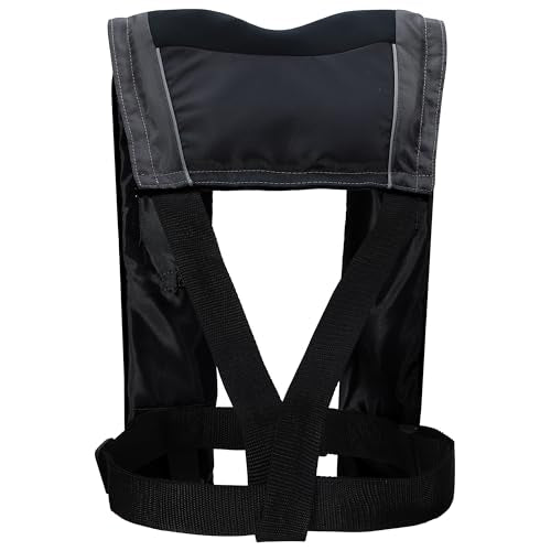 Automatic Inflatable Life Jackets for Adults Life Vests PFD Low Profile Load Capacity Up to 330lbs