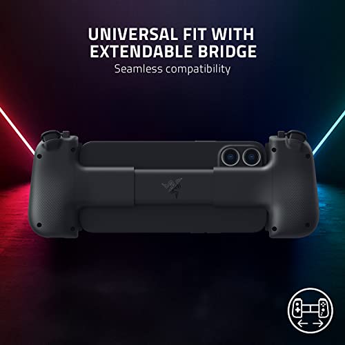 Razer Kishi V2 Mobile Gaming Controller for iPhone (Lightning): Console Quality Controls - Universal Fit w/ Extendable Bri...