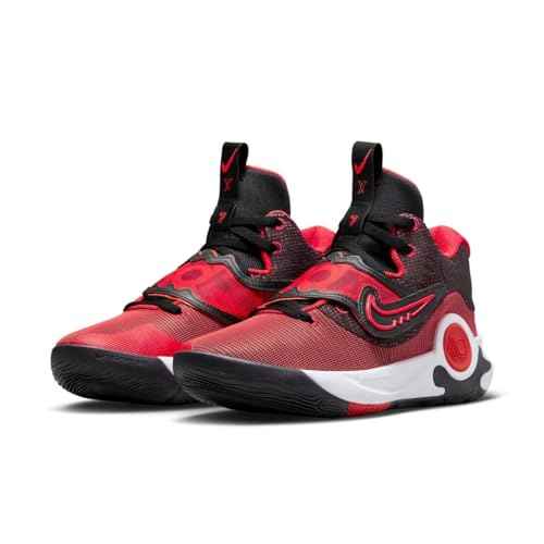KD Trey 5 X Basketball Shoes (DD9538-006, Black/University RED-Bright Crimson)