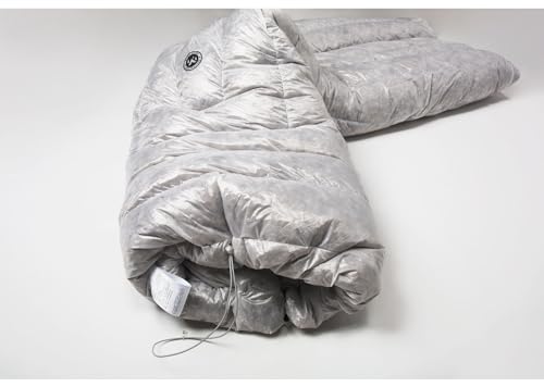 WIND HARD Tiny PRO Series 10D Lightweight 800FP Wearable Down Sleeping Bag Quilt for Backpacking Camping Adult Outdoor Tra...
