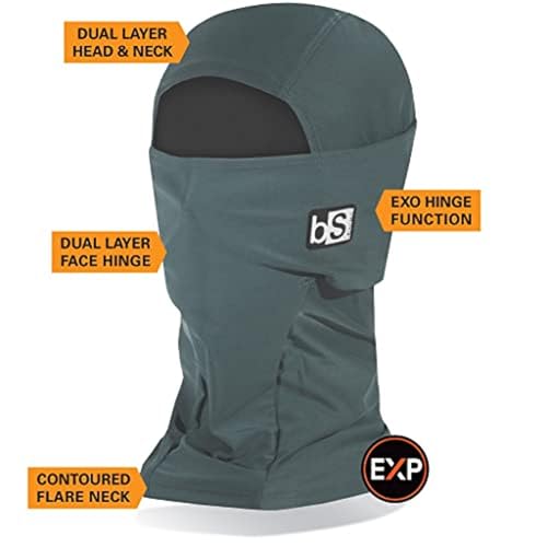 BLACKSTRAP Expedition Hood Balaclava Face Mask – Dual Layer, Breathable, Moisture-Wicking, and Helmet-Compatible - One Size
