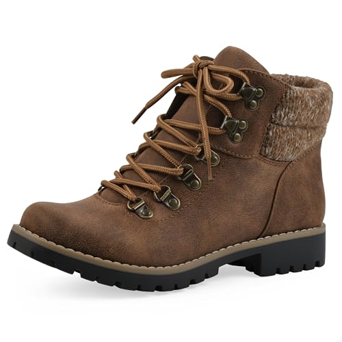 CLIFFS BY WHITE MOUNTAIN Shoes Pathfield Women's Lace-up Hiker Style Bootie