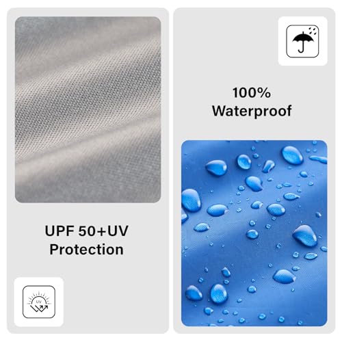 10×10 Canopy Replacement Top Cover, Pop Up Canopy Replacement Tent Cover, Waterproof Canopy Top for Straight Leg Frame, fo...