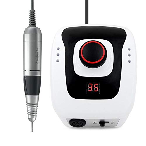 KADS 300-35000RPM Electric Nail Drill Machine Set Low Noise Vibration for Acrylic Nail Drill Gel Art Remover Pedicure Tool Glazi