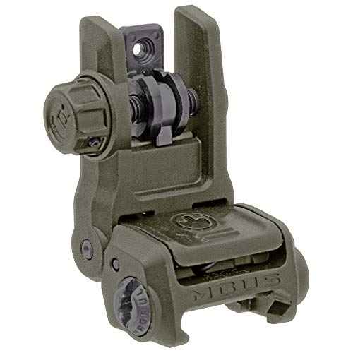 Magpul MBUS 3 Front Sight Bundle with MBUS 3 Rear Sight Set, OD Green, MAG1166-MAG1167