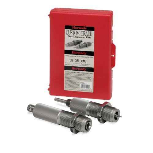 Hornady Custom Grade New Dimension 2-Die Set, 6.5 CREEDMOOR (.264) (546289)- Caliber Specific Reloading Equipment for Handloaders with Full Length Sizer Die, Seating Die, Sure-Loc Rings, & Storage Box
