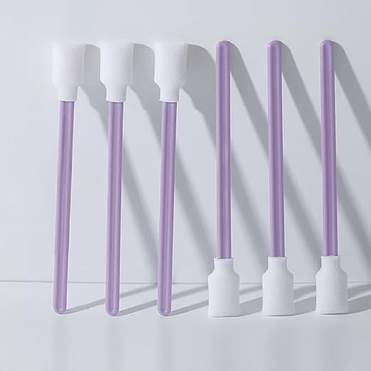 200 PCS Professional Foam Cleaning Swab Sticks, Dust-Free Cleaning Sponge Tip Swabs Printer,Scanners, Camera, Optical Lens,Gun, Arts,Crafts,Automotive Detailing.