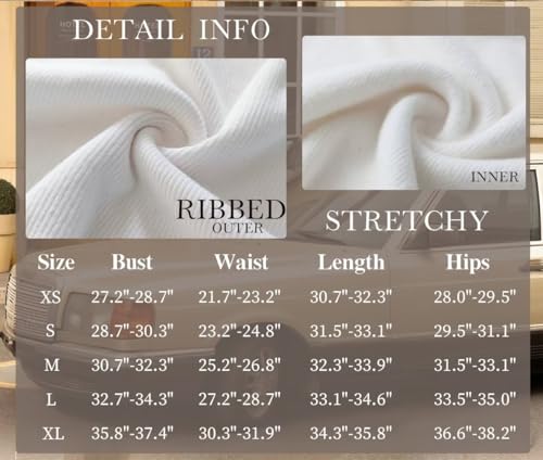 VICHYIE Women Mock Neck Ribbed Bodycon Dress Long Sleeve Mini Pencil Dresses