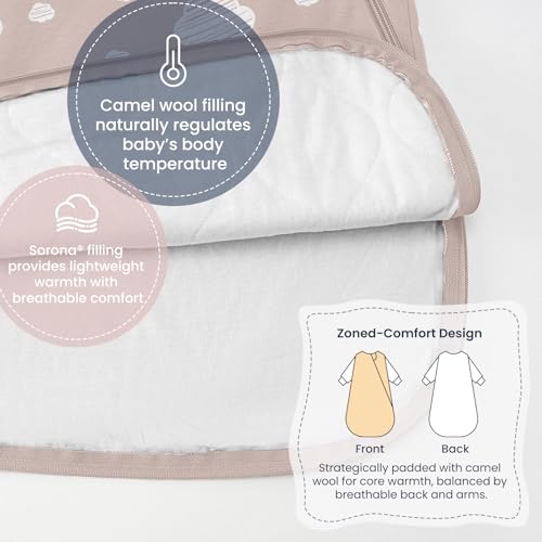 kaiya baby Unisex Sleeping Bag for Babies and Toddlers 1.0 Tog Sleep Sack 6-18 Months, Baby Sleep Sack, Newborn Sleep Sac...