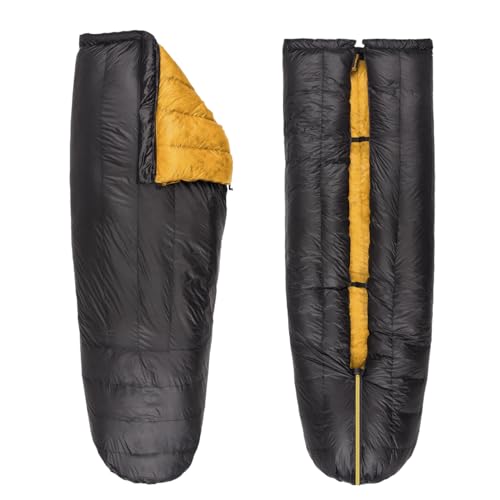 Featherstone Moondance 25 850 Fill Power Down Top Quilt Mummy Sleeping Bag Alternative for Ultralight Backpacking Camping ...