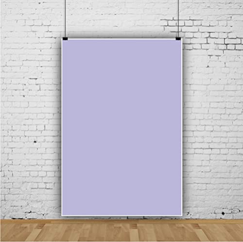 Renaiss 3x5ft Pure Violet Backdrop for Photoshoot Portrait Solid Color Monochrome Light Purple Screen Photography Backgrou...