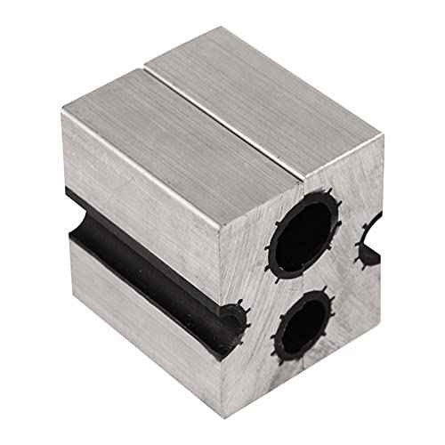 Wheeler Universal Barrel Clamp Constructed from Aircraft Grade Aluminum with Non-Marring Surface for Firearms and Gunsmithing, Silver