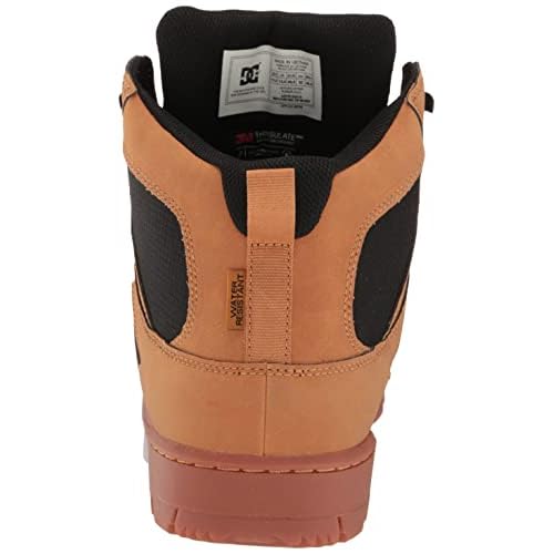 DC Shoes Mens DC Men's Pure High-top Water Resistant Boot Skate Shoe