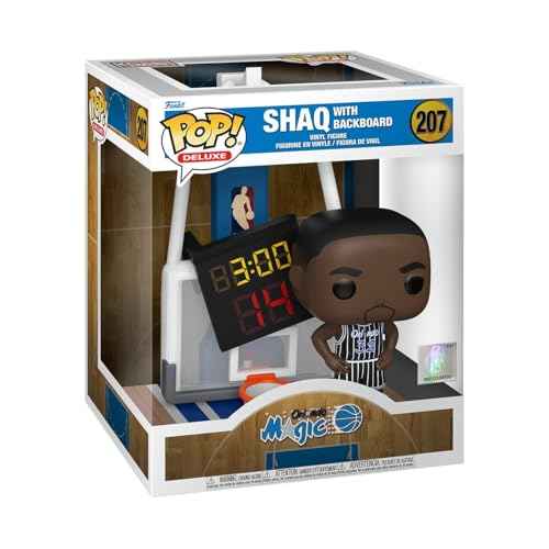 Funko Pop! Deluxe: Magic - Shaquille O'Neal - Shaq with Backboard - Shaquille O'Neal - Collectable Vinyl Figure - Gift Idea - Official Merchandise - Toys for Kids & Adults - Sports Fans