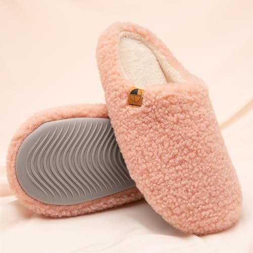 Women's Memory Foam House Slippers for Indoor Outdoor Use
