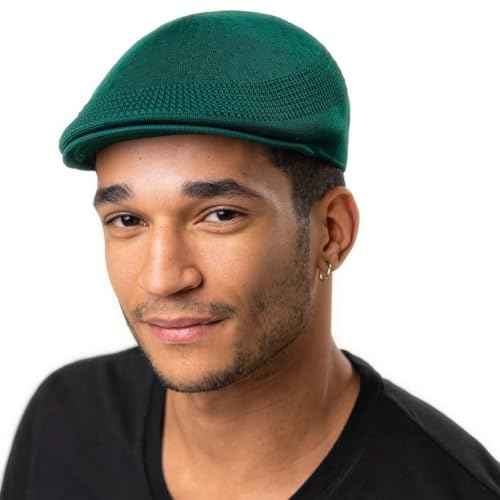 Kangol Tropic 504 Ventair Ivy Cap for Men and Women, Extra-Large, Tan