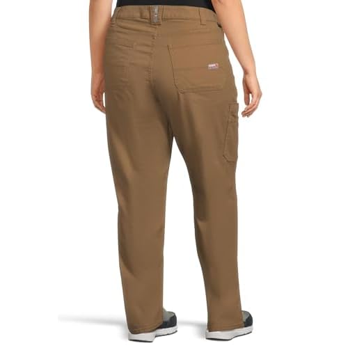 Ariat Mens Plus Size Fr Stretch Duralight Canvas Stackable Straight Leg Pants